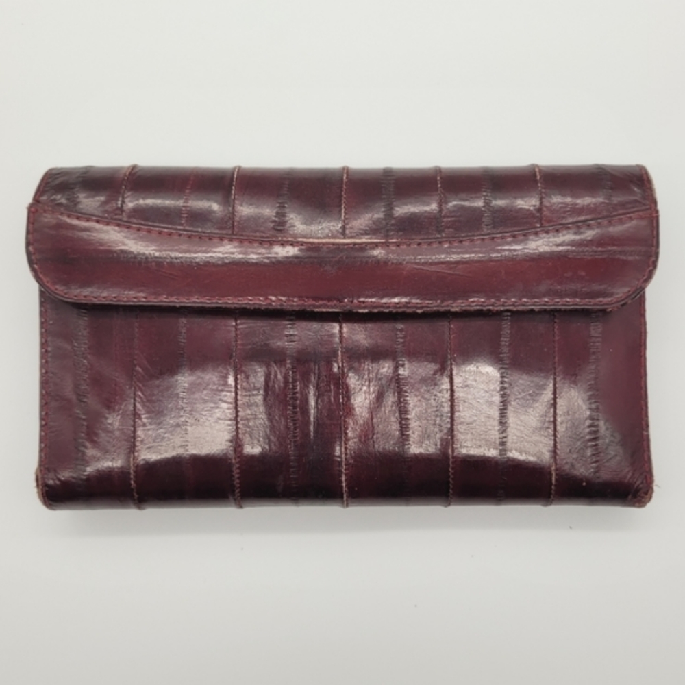 VINTAGE | genuine eelskin fold wallet
